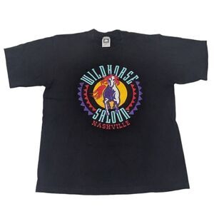 Wild horse Saloon Nashville Tennessee Destination T Shirt Vintage‎ Medium 90s